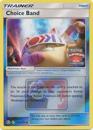 Choice Band, Pokémon card LGP 121a-10 — League Promos set