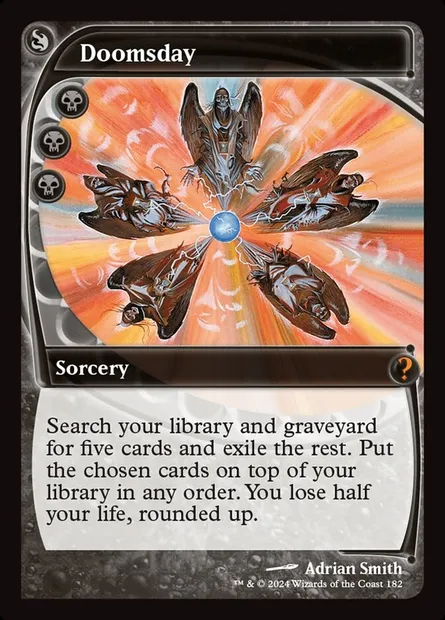 Doomsday, Magic card MB2 182 — Mystery Booster 2 set
