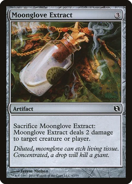 Moonglove Extract, Magic card DDF 67 — Duel Decks: Elspeth vs. Tezzeret set