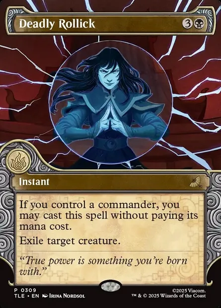 Ripaille mortelle, carte Magic TLE 309 — extension Avatar: The Last Airbender Eternal