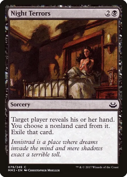Terreurs nuiteuses, carte Magic MM3 79 — extension Modern Masters 2017