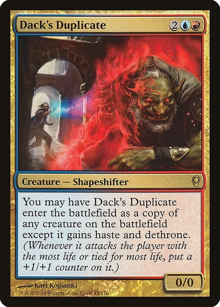 Dack's Duplicate, Magic card CNS 43 — Conspiracy set