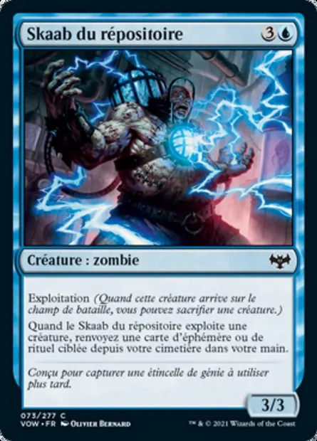 Skaab du répositoire, carte Magic VOW 73 — extension Innistrad : noce écarlate