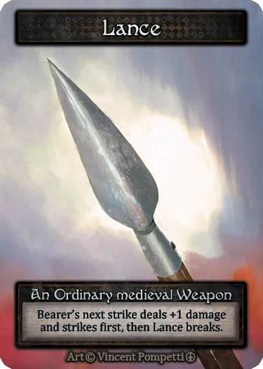 Lance, Sorcery card ATH 176 — Arthurian Legends set