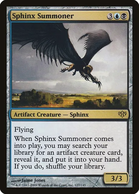 Sphinx Summoner, Magic card CON 127 — Conflux set