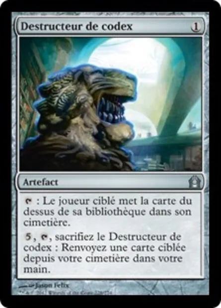 Destructeur de codex, carte Magic RTR 228 — extension Retour à Ravnica