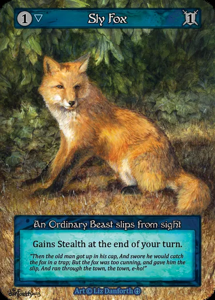 Sly Fox, carte Sorcery ATH 091 — extension Arthurian Legends