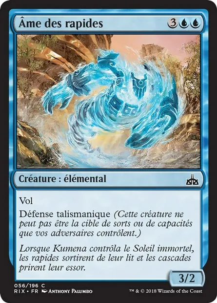 Âme des rapides, carte Magic RIX 56 — extension Les combattants d'Ixalan