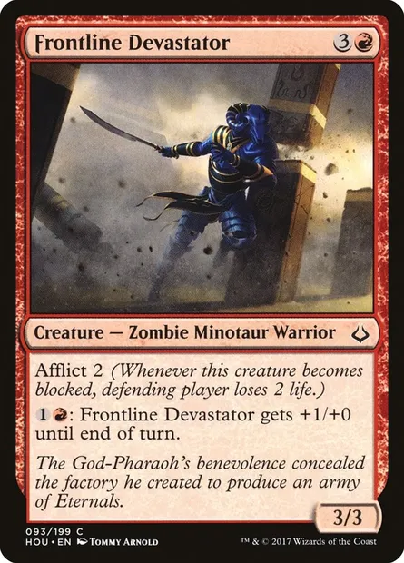 Frontline Devastator, Magic card HOU 93 — Hour of Devastation set