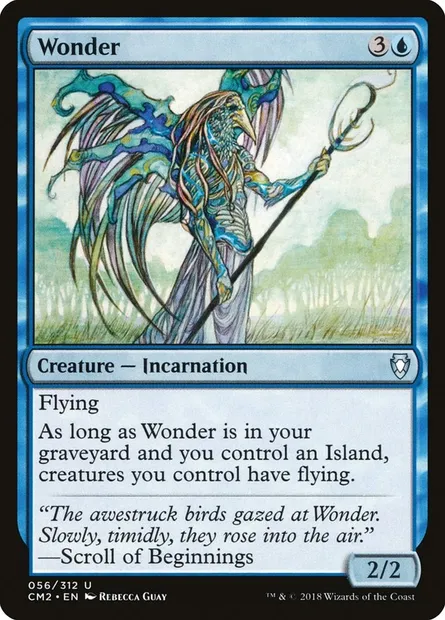 L'Émerveillement, carte Magic CM2 56 — extension Commander Anthology Volume II
