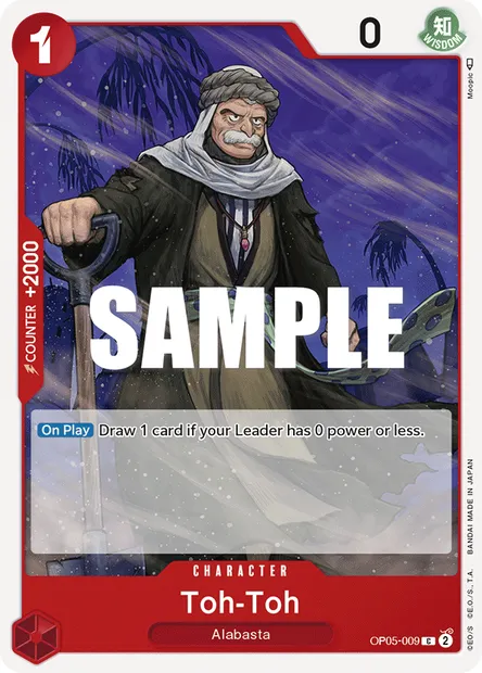 Toh-Toh, carte One Piece OP05-009 — extension AWAKENING OF THE NEW ERA