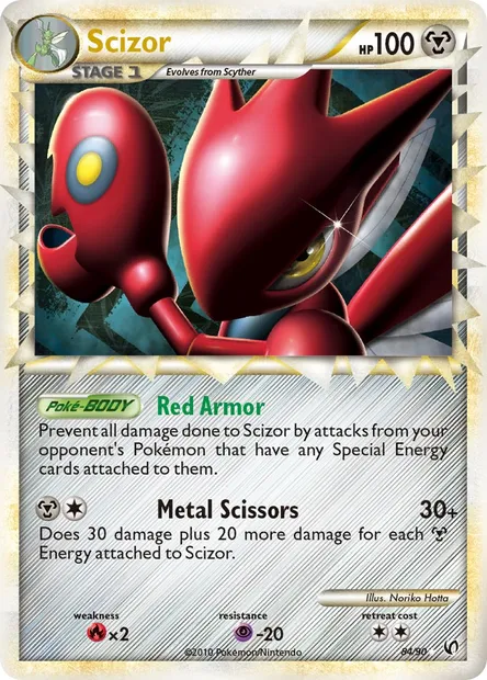 Scizor, Pokémon card UD 84 — Undaunted set