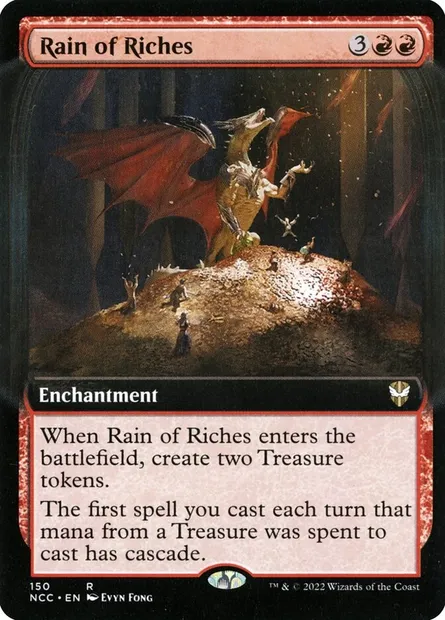 Rain of Riches, Magic card NCC 150 — New Capenna Commander set