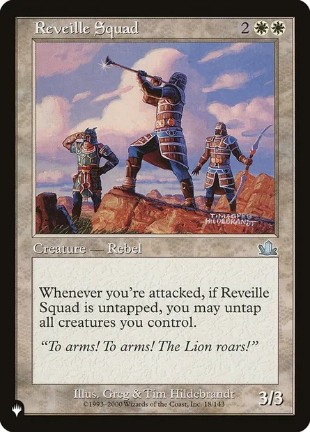 Reveille Squad, Magic card PLST PCY-18 — The List set