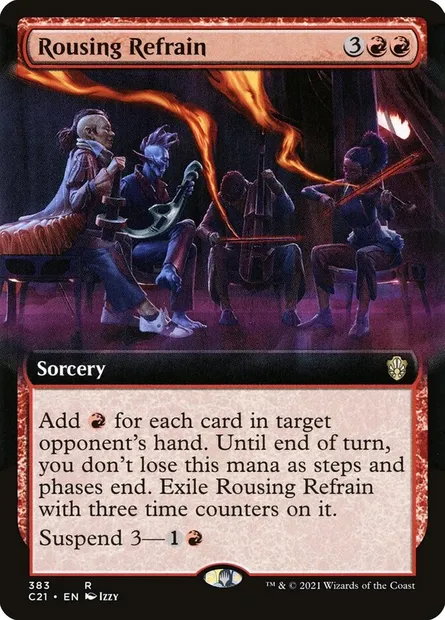 Rousing Refrain, Magic card C21 383 — Commander 2021 set
