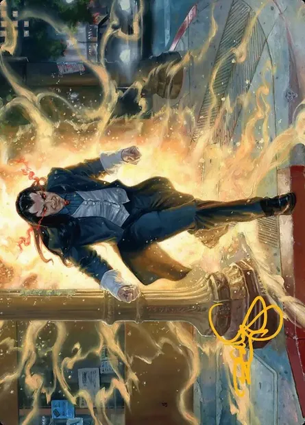 Morlun, Devourer of Spiders // Morlun, Devourer of Spiders, Magic card ASPM 9 — Marvel's Spider-Man Art Series set