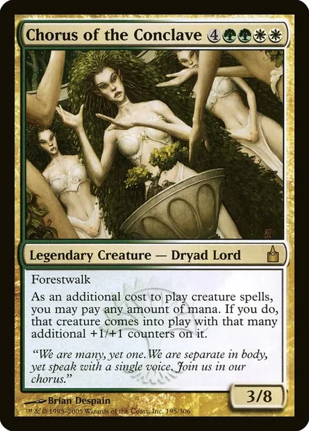 Chorus of the Conclave, Magic card RAV 195 — Ravnica: City of Guilds set