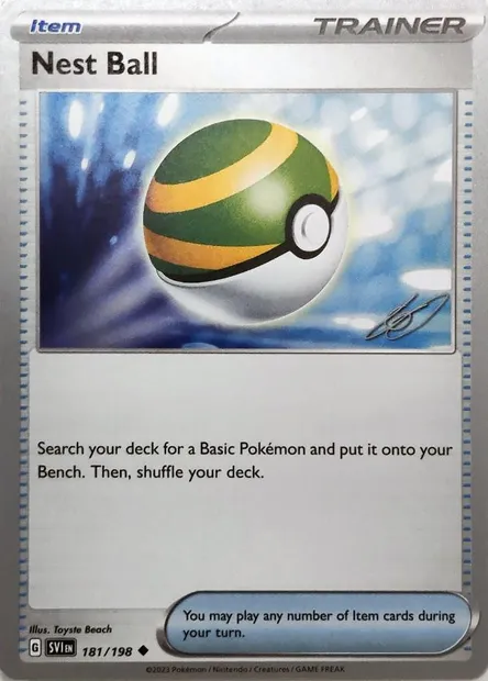 Nest Ball, Pokémon card WCD23 084 — World Championship Decks 2023 set