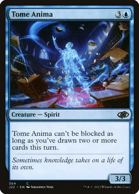 Tome Anima, Magic card J22 364 — Jumpstart 2022 set