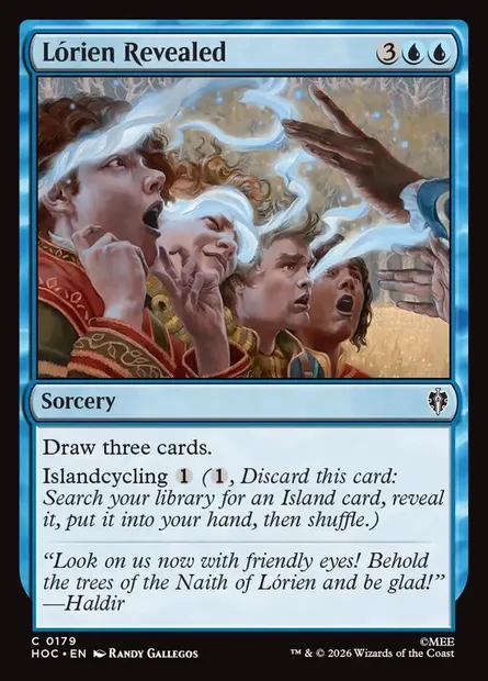 Lórien Revealed, Magic card HOC 179 — The Hobbit Eternal set