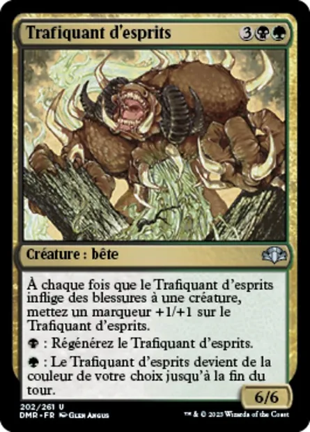 Trafiquant d'esprits, carte Magic DMR 202 — extension Dominaria Remastered
