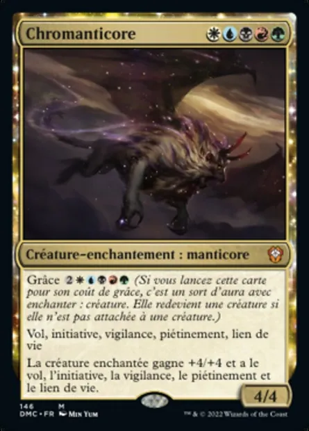 Chromanticore, carte Magic DMC 146 — extension Dominaria United Commander