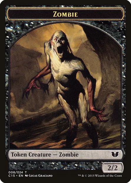 Zombie, Magic card TC15 8 — Commander 2015 Tokens set