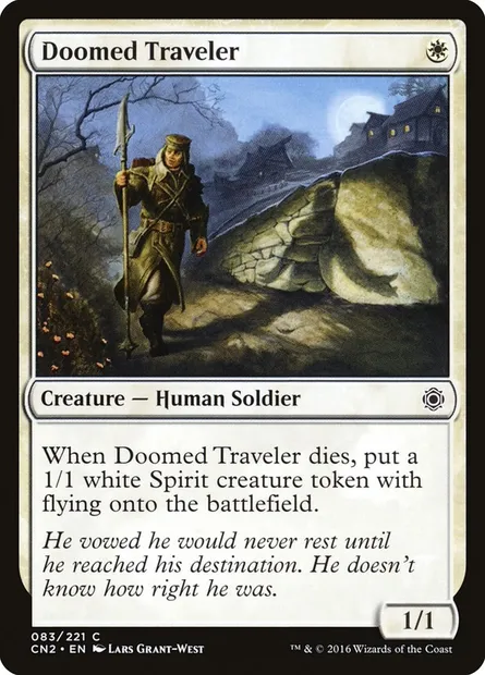 Voyageur damné, carte Magic CN2 83 — extension Conspiracy: Take the Crown