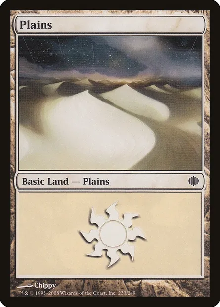 Plains, Magic card ALA 233 — Shards of Alara set