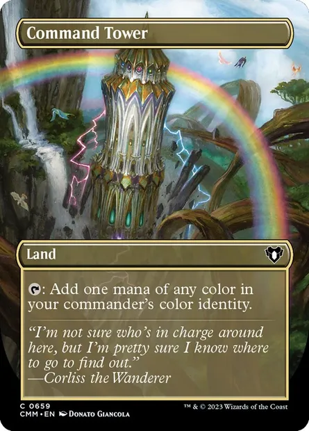 Command Tower, Magic card CMM 659 — Commander Masters set