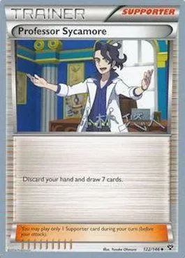 Professor Sycamore, Pokémon card WCD14 122-3 — World Championship Decks 2014 set