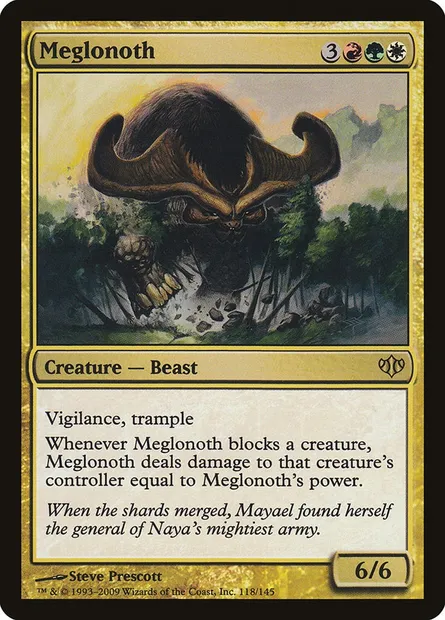 Meglonoth, Magic card CON 118 — Conflux set