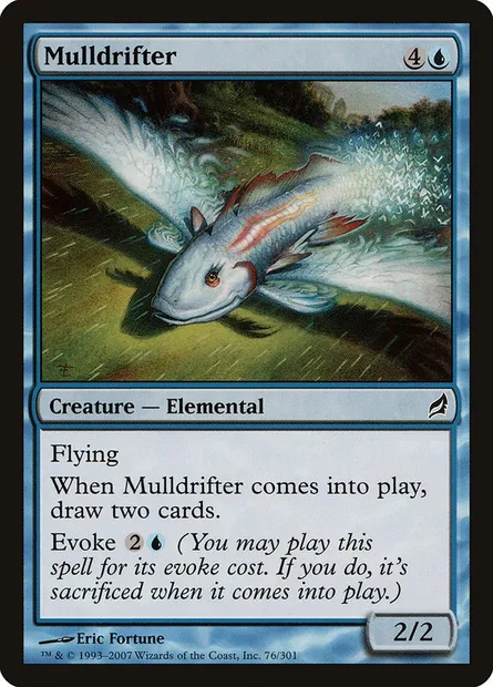 Mulldrifter, Magic card LRW 76 — Lorwyn set