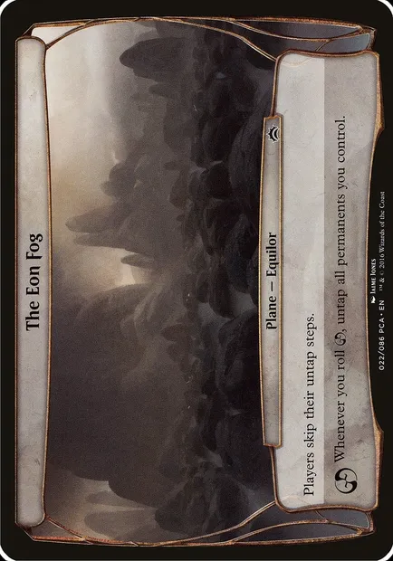 The Eon Fog, Magic card OPCA 22 — Planechase Anthology Planes set