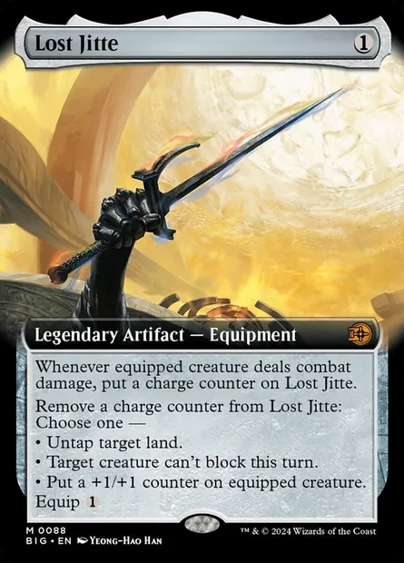 Lost Jitte, Magic card BIG 88 — The Big Score set