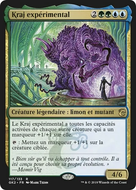 Kraj expérimental, carte Magic GK2 117 — extension RNA Guild Kit