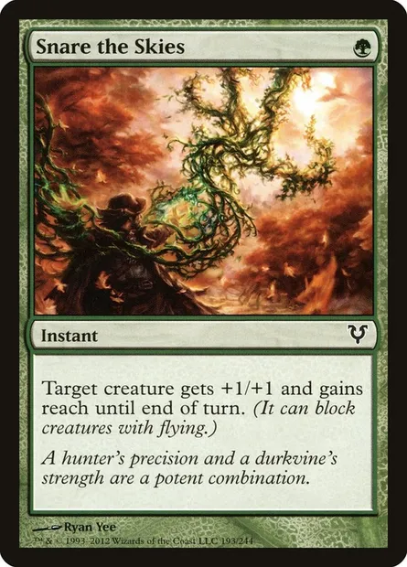 Snare the Skies, Magic card AVR 193 — Avacyn Restored set