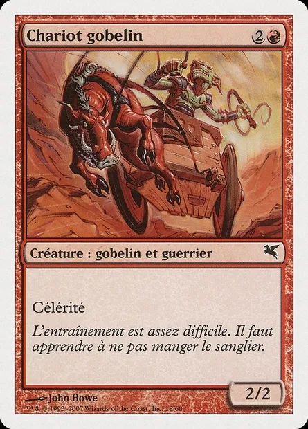 Goblin Chariot, Magic card PSAL I18 — Salvat 2005 set