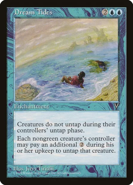 Dream Tides, Magic card VIS 31 — Visions set