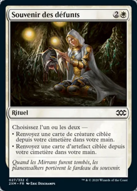 Souvenir des défunts, carte Magic 2XM 27 — extension Double Masters
