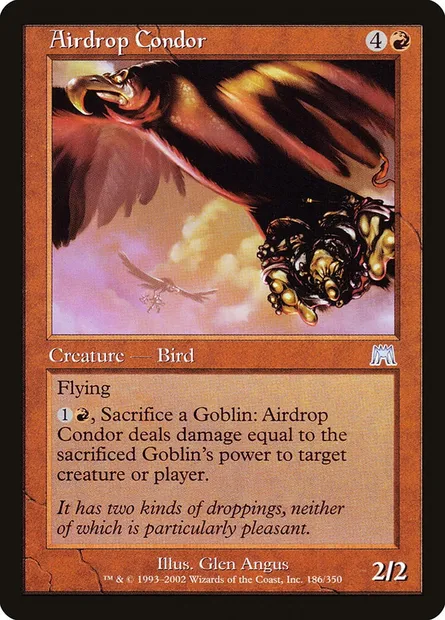 Airdrop Condor, Magic card ONS 186 — Onslaught set