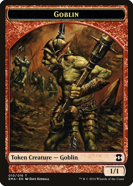 Goblin, Magic card TEMA 10 — Eternal Masters Tokens set
