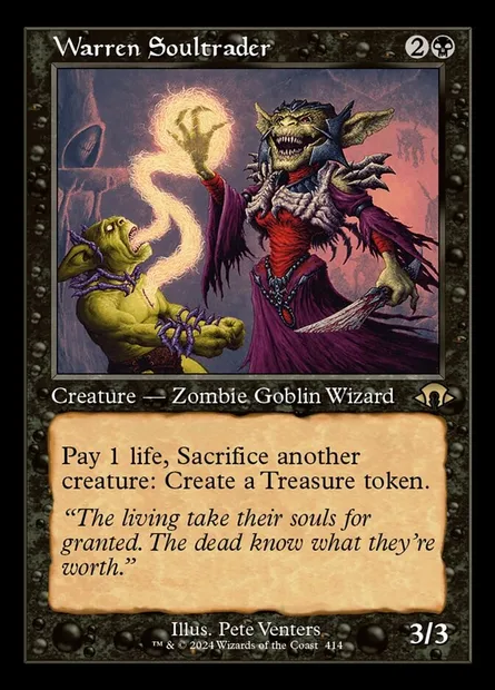 Warren Soultrader, Magic card MH3 414 — Modern Horizons 3 set