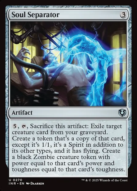 Séparateur d'âme, carte Magic INR 270 — extension Innistrad Remastered