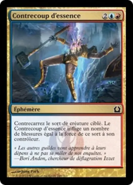 Contrecoup d'essence, carte Magic RTR 160 — extension Retour à Ravnica