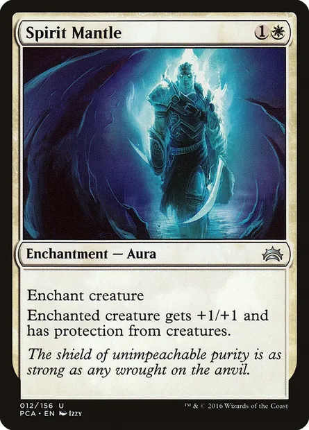 Manteau d'esprits, carte Magic PCA 12 — extension Planechase Anthology