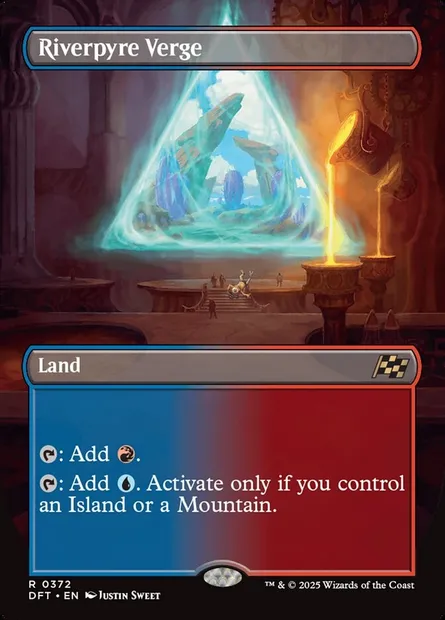 Riverpyre Verge, Magic card DFT 372 — Aetherdrift set