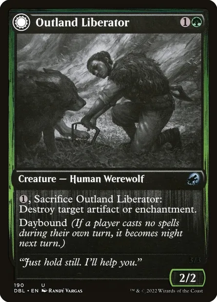 Libératrice de l'horizon // Casse-piège hystérique, carte Magic DBL 190 — extension Innistrad : Double Programme