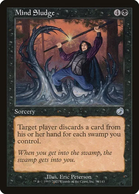 Mind Sludge, Magic card TOR 70 — Torment set