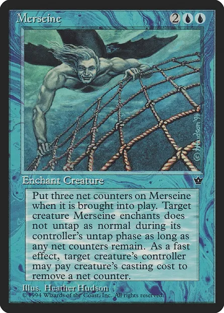 Merseine, Magic card FEM 23a — Fallen Empires set